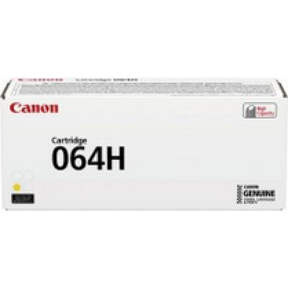 Canon 064H tonera kārtridžs 1 pcs Oriģināls Dzeltens