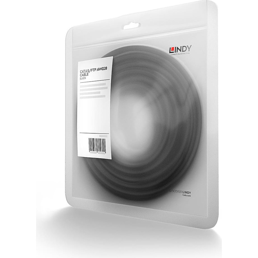 Lindy 7.5m Cat.6 S/FTP Network Cable, Black
