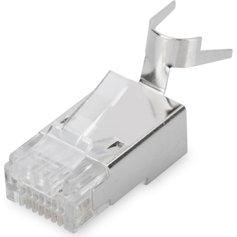 Digitus Modular Plug for Round Cable, CAT 6A, shielded, Pass through connector