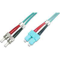 Digitus Fiber Optic Multimode Patch Cord, OM 3, ST / SC