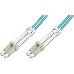 Digitus Fiber Optic Multimode Patch Cord, OM 3, LC / LC