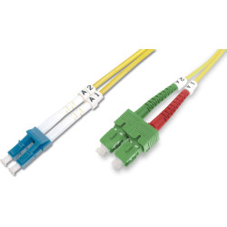 Digitus Fiber Optic Singlemode Patchcable SC ( APC ) to LC ( PC )