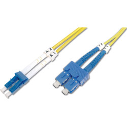 Digitus Fiber Optic Singlemode Patch Cord, LC / SC