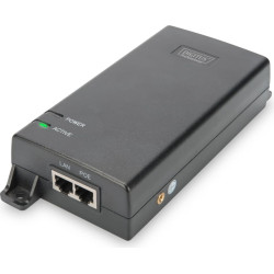 Digitus Gigabit Ethernet PoE Ultra Injector, 802.3af/at, 60 W