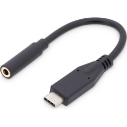 Digitus USB Type-C audio adapter cable, Type-C to 3.5mm stereo