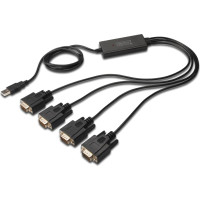 Digitus USB 2.0 to 4xRS232 Cable