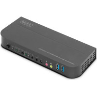 Digitus KVM Switch, 2x1 HDMI, HDMI Out,USB, 4Kx2K@60Hz