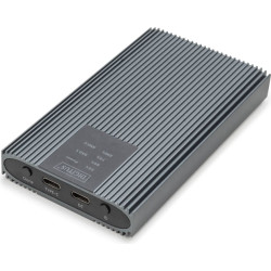 Digitus USB M.2 NVMe Clonestation, SSD, NVMe, 20Gbits, USB 3.2 Gen2, aluminum, toolfree
