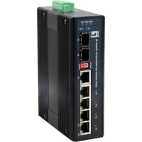 Level One LevelOne IES-0620 tīkla pārslēgs Gigabit Ethernet (10/100/1000) Power over Ethernet (PoE) Melns