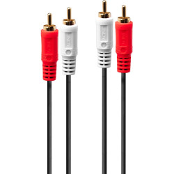 Lindy Premium Audio Cable 2xPhono Stereo, 2m