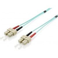 Equip LWL Patchkabel SC->SC 15.00m Multimode Duplex OM3 turq Polybeutel