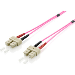 Equip 255523 InfiniBand un optiskās šķiedras kabelis 3 m SC Violets