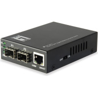 Level One LevelOne GVT-2011 tīlkla mediju pārveidotājs 1000 Mbit/s Pelēks