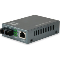 Level One LevelOne FVT-1106 tīlkla mediju pārveidotājs 100 Mbit/s 1550 nm Viens režīms Melns