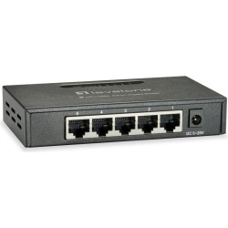 Level One LevelOne GEU-0523 tīkla pārslēgs Nepārvaldīts Gigabit Ethernet (10/100/1000) Melns