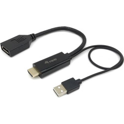Equip HDMI Adapter Displayport  St/Bu 0.15m 4K/60Hz       sw