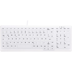 Cherry AK-C7000 tastatūra Medicīnisks USB QWERTZ Vācu Balts