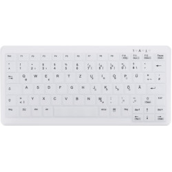 Cherry AK-C4110 tastatūra Medicīnisks RF Bezvadu QWERTZ Vācu Balts