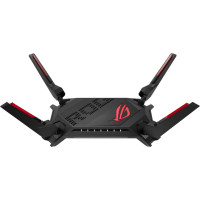 Asus GT-AX6000 AiMesh bezvadu rūteris Tīkls Gigabit Ethernet Divkāršā frekvenču josla (2.4 GHz / 5 GHz) Melns