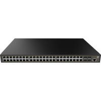 Level One LevelOne GEL-5271 tīkla pārslēgs Vadīts L2+ Gigabit Ethernet (10/100/1000) 1U Melns