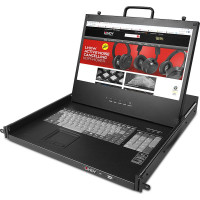 Lindy 17" Full HD LCD, HDMI, DisplayPort & VGA KVM Console
