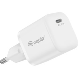 Conceptronic Equip Ladegerät 1Port  20W,1xUSB-C PD 25Stk./Pack    weiß