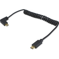 Equip USB Kabel 2.0 C -> C wink. St/St  1.00m 3A 480Mbps  sw