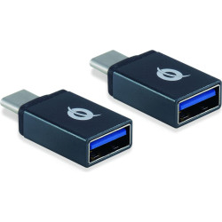 Conceptronic Adapter USB-C -> USB-A 3.0          2er-Pack gr