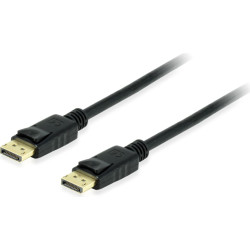 Equip DisplayPort 1.4 St/St 10m 8K/60Hz komp.HDCP   schwarz