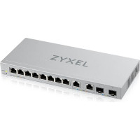 Zyxel XGS1210-12-ZZ0102F tīkla pārslēgs Vadīts Gigabit Ethernet (10/100/1000) Pelēks