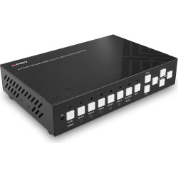 Lindy 5 Port KVM Switch Seamless Multiview 4HDMI 1USB Typ C
