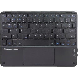 Conceptronic TOBIN01BUS tastatūra Universāls Bluetooth sistēma QWERTY Amerikāņu angļu valoda Melns