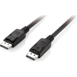 Equip DisplayPort 1.2 St/St 2.0m 4K/60Hz komp.HDCP   schwarz Polybeutel