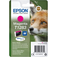 Epson Fox T1283 tintes kārtridžs 1 pcs Oriģināls Fuksīns