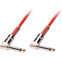 Mono Audio kabelis 6.3mm, sarkans, 1.0m