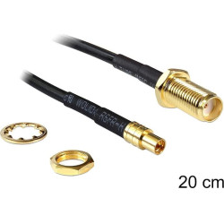 Delock Antenna Cable SMA Jack > MMCX Jack 200 mm