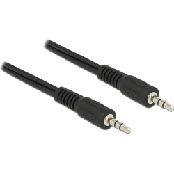 Delock Cable Audio DC jack 3.5 mm 3 pin male / male 5 m