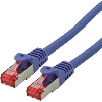 ROLINE S/FTP Patch Cord Cat.6 Component Level, LSOH, violet, 2.0 m