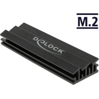 Delock Heat Sink 70 mm for M.2 module black