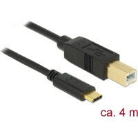 Delock USB 2.0 cable Type-C to Type-B 4 m