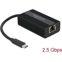 Delock USB Type-C™ Network Adapter 2.5 Gigabit LAN 1 x RJ45