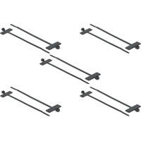Delock Cable Tie with Label Tap L 100 x W 2.5 mm black 10 pieces