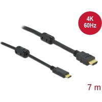 Delock Active USB Type-C™ to HDMI Cable (DP Alt Mode) 4K 60 Hz 7 m