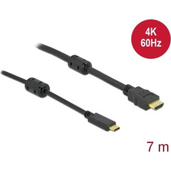 Delock Active USB Type-C™ to HDMI Cable (DP Alt Mode) 4K 60 Hz 7 m