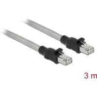 Delock RJ45 Cable Cat.6A U/FTP with metal jacket 3 m