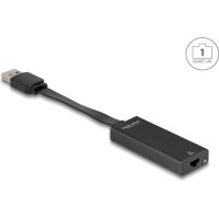 Delock USB Type-A Network Adapter Gigabit LAN 1 x RJ45 slim ASIX