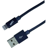 2GO USB Lade-/Datenkabel Lightning MFI-zert. 2m anthrazit