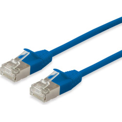 Equip 606132 tīkla kabelis Zils 0,25 m Cat6a F/FTP (FFTP)