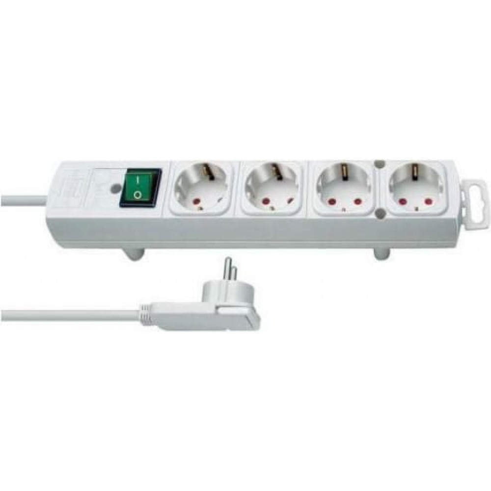 Brennenstuhl Steckdosenl. Comfort-Line  4x 2m Flachstecker