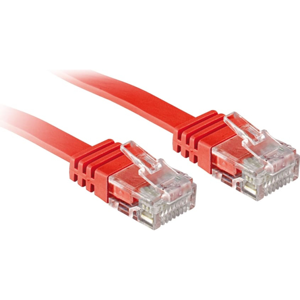 Lindy 47515 tīkla kabelis Sarkans 10 m Cat6